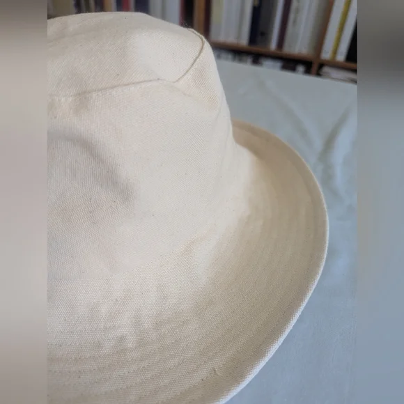 Wyeth Canvas Wide Brim Bucket Sun Hat - Picture 7 of 11
